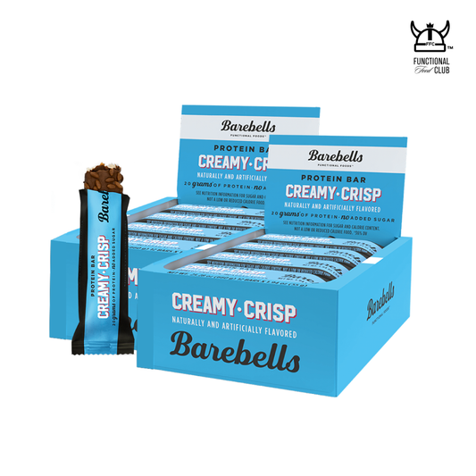* DOUBLE TROUBLE * Sweden Barebells Creamy Crisp Protein Bar ( 2 cartons / 24 bars)