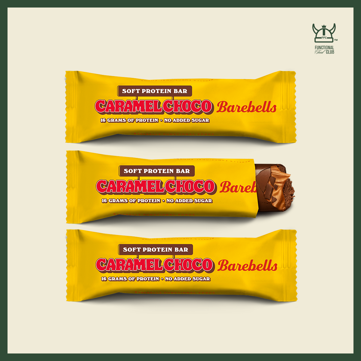 Barebells Soft Protein Bar ( NEW ) Caramel Choco (3 Bars