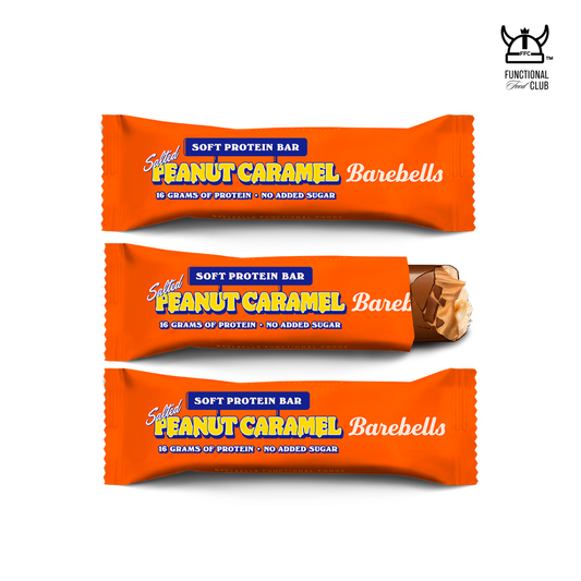 Barebells Soft Protein Bar ( NEW ) - Salted Peanut Caramel (3 Bars)