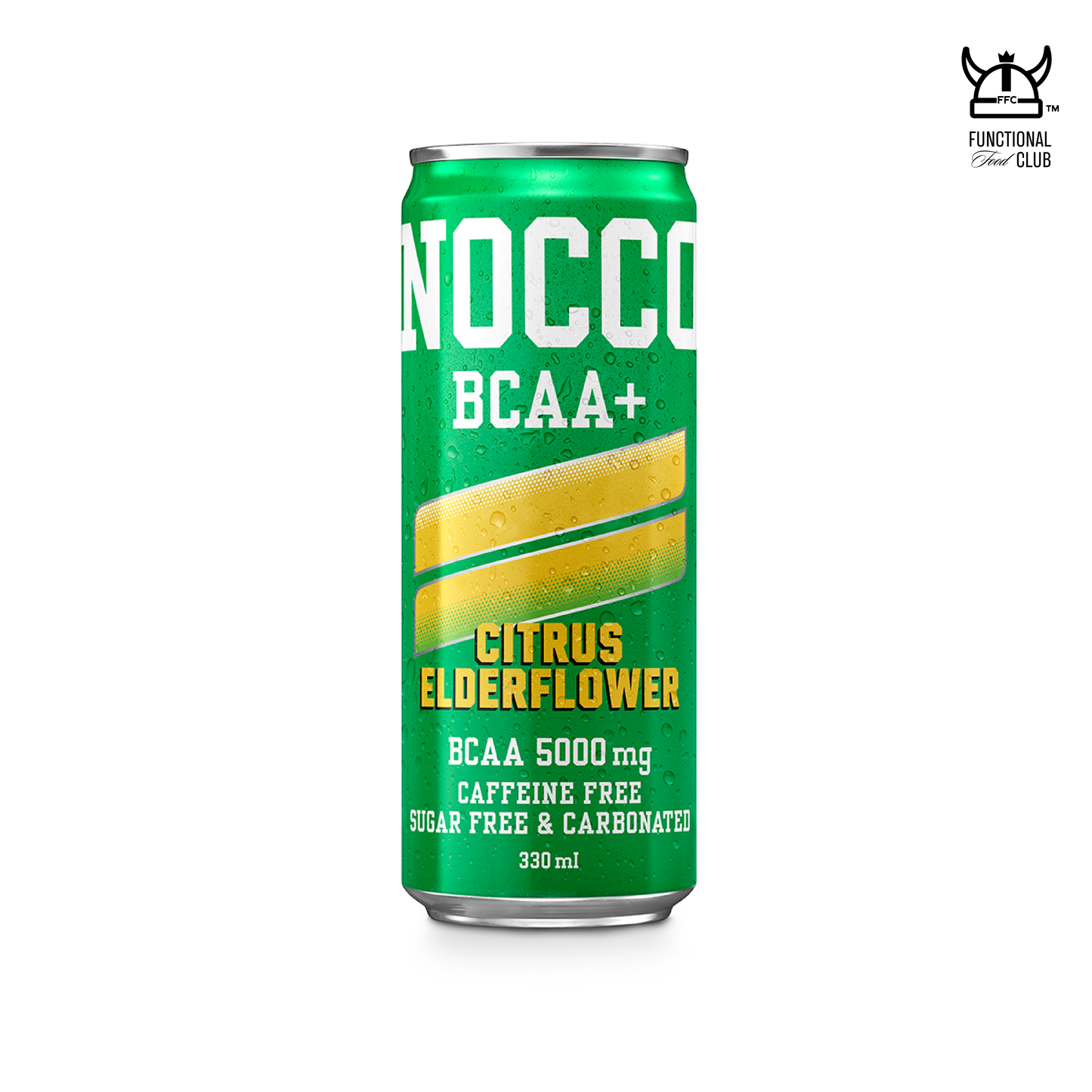 NOCCO BCAA Multi-vitamins Performance Drink - Citrus/ Elderflower ( Non-caffeinated) 1 Can