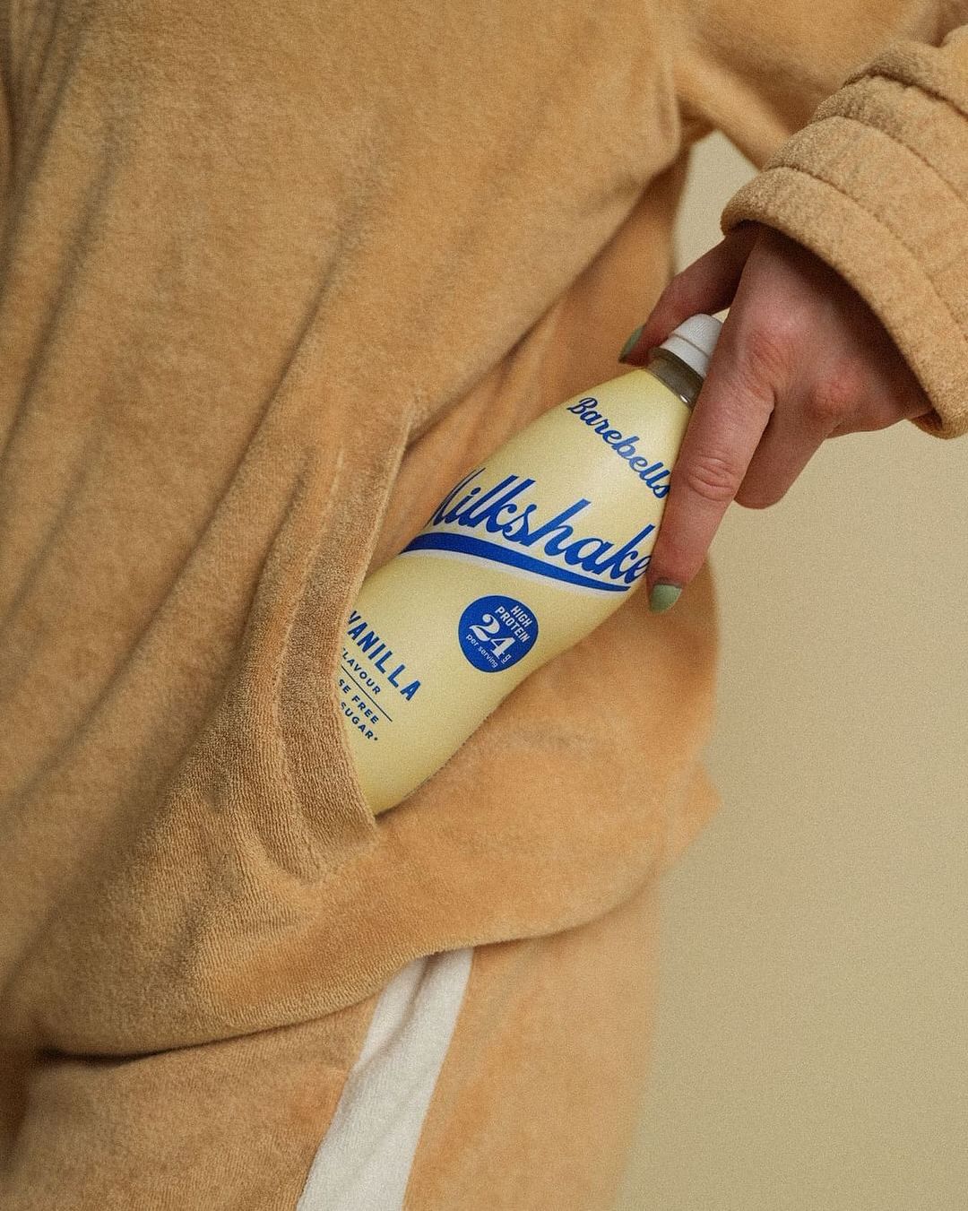 Barebells Lactose Free & No Added Sugar Milkshake- Vanilla ( 1 Carton = 8 Bottles )