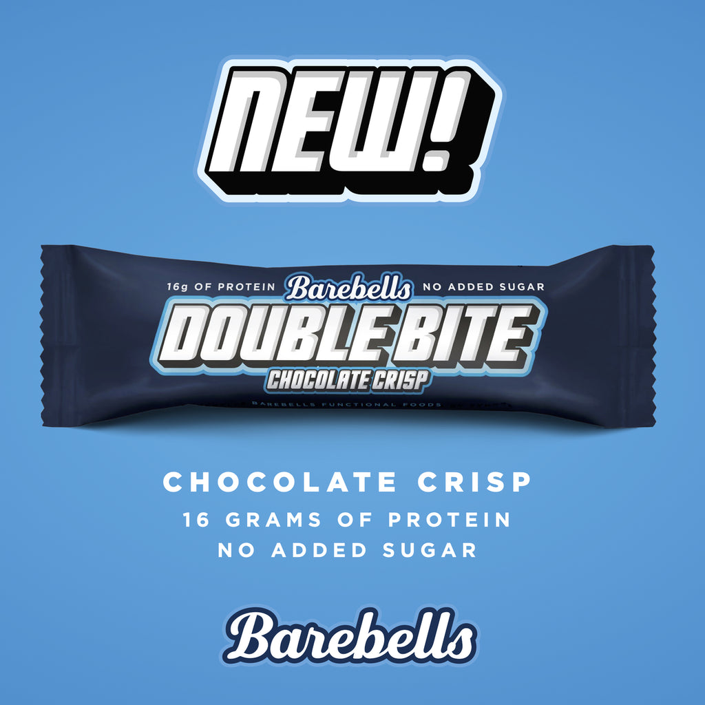 Barebells Double Bite, Chocolate Crisp Available Now!