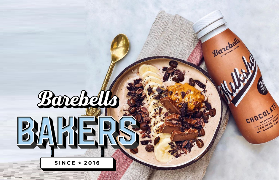 Barebells Chocolate Mocha Smoothie Bowl