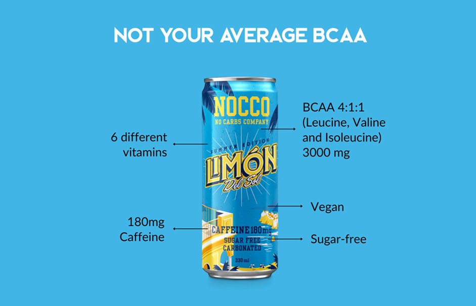 NOT YOUR AVERAGE BCAA - NOCCO MALAYSIA