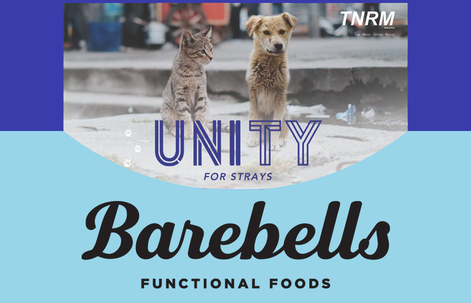 UNITY FOR STRAY X BAREBELLS Functional Food Club