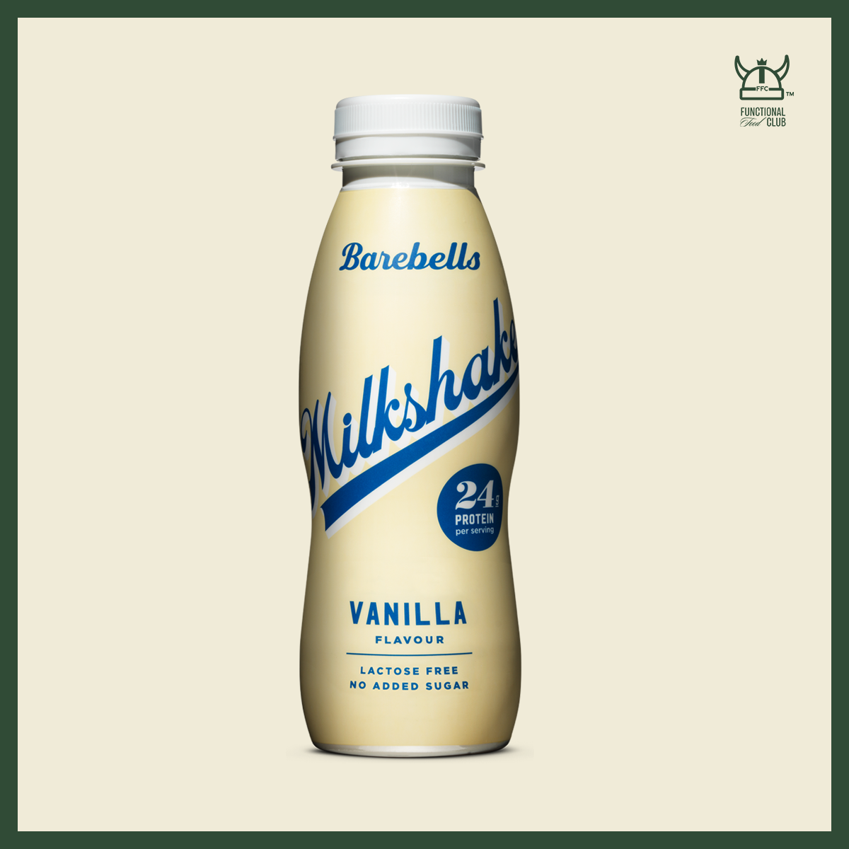Barebells Lactose Free & No Added Sugar Milkshake- Vanilla