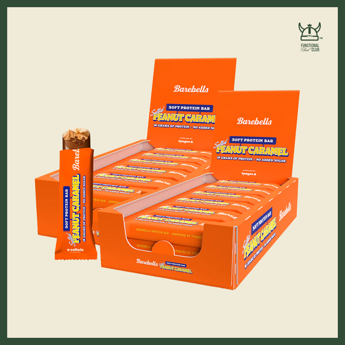 * DOUBLE TROUBLE  * Sweden Barebells Soft Salted Peanut Caramel Protein Bar ( 2 cartons / 24 bars)