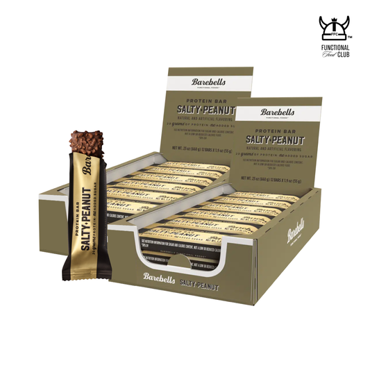 * DOUBLE TROUBLE * Sweden Barebells Salty Peanut Protein Bar ( 2 cartons / 24 bars)