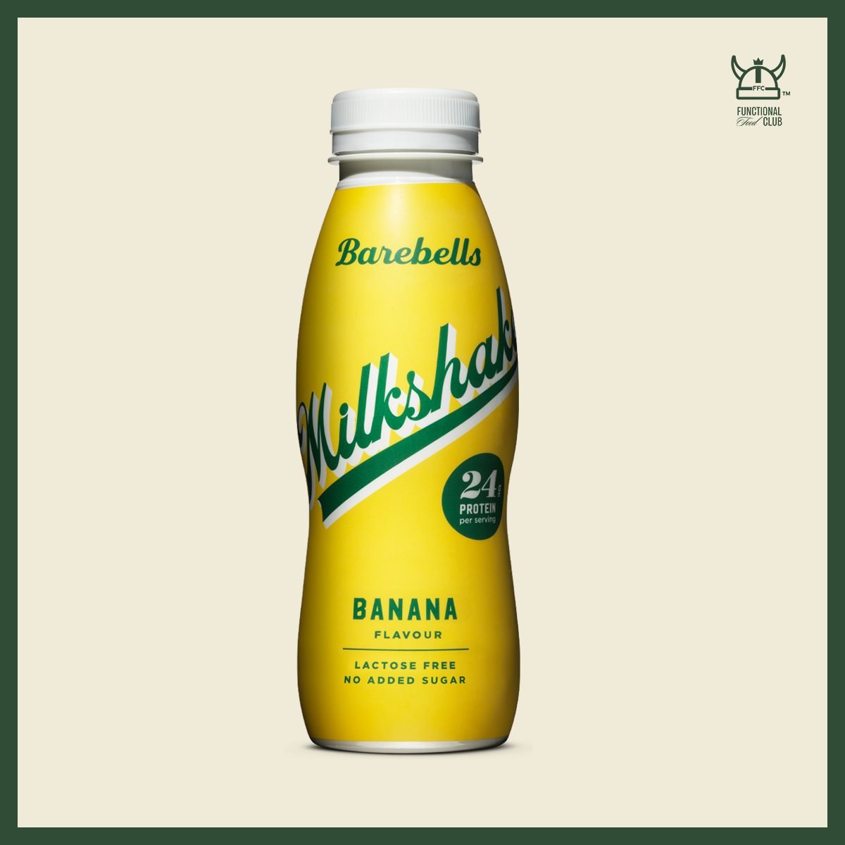 [Barebells] Lactose Free & No Added Sugar Milkshake- Banana