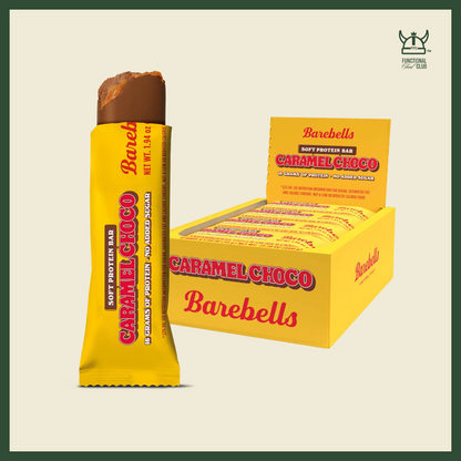Barebells Soft Protein Bar ( NEW )- Caramel Choco (1 Box -12 bars)