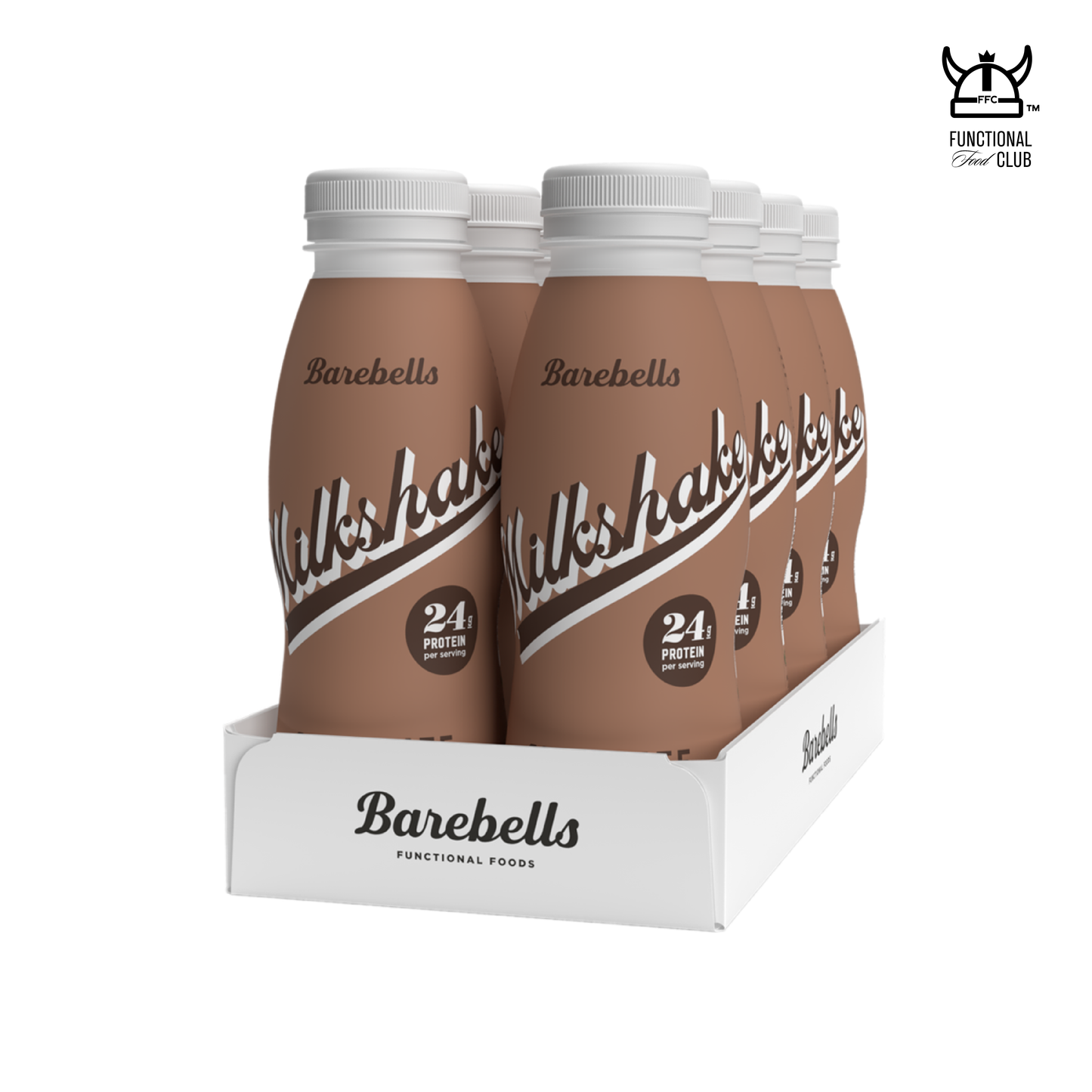 [Barebells] Lactose Free & No Added Sugar Milkshake- Chocolate (1 carton = 8 bottles)