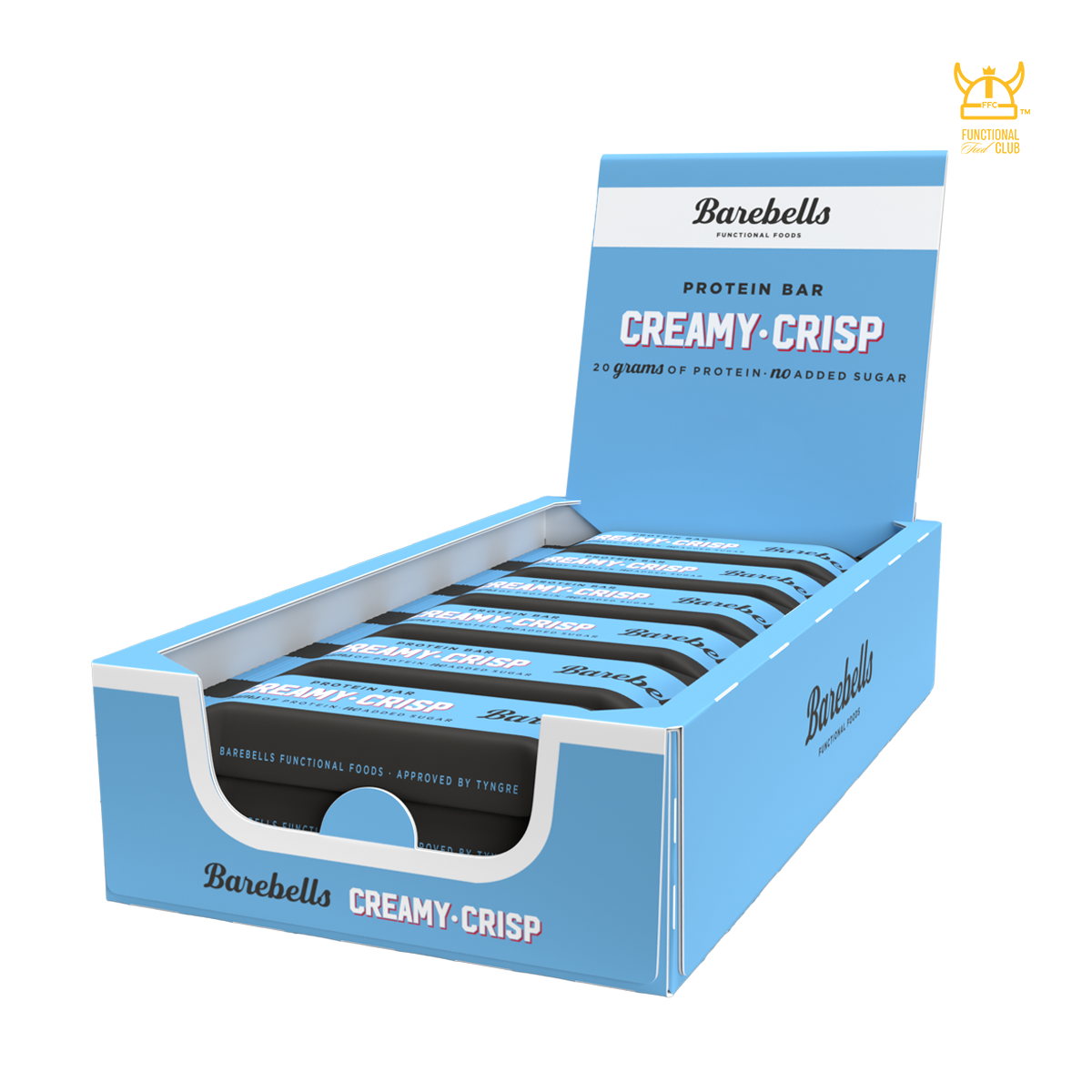 Barebells Protein Bars - Creamy Crisp (1 Box -12 bars)