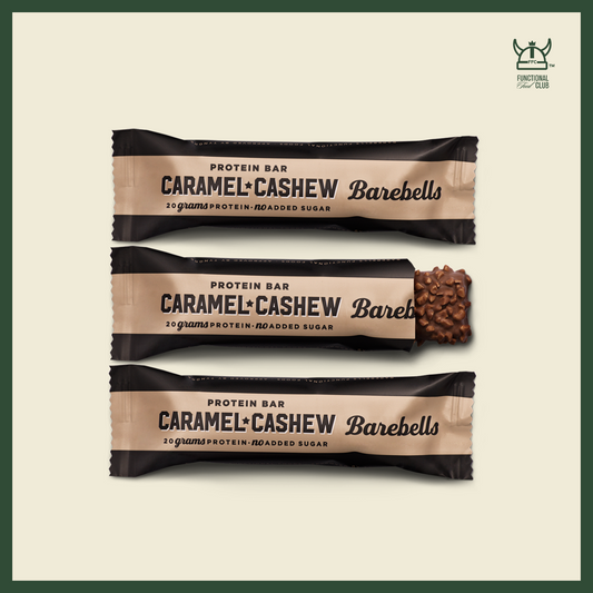 Barebells Protein Bars - Caramel Cashew (3 Bars)