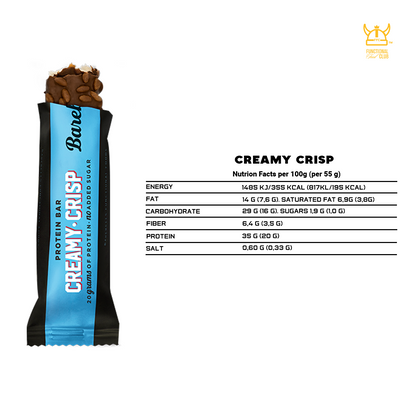 Barebells Protein Bars - Creamy Crisp (1 Box -12 bars)