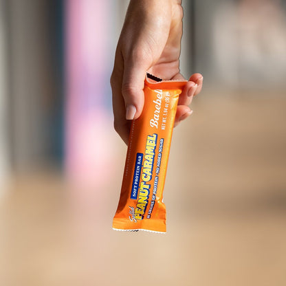 * DOUBLE TROUBLE  * Sweden Barebells Soft Salted Peanut Caramel Protein Bar ( 2 cartons / 24 bars)
