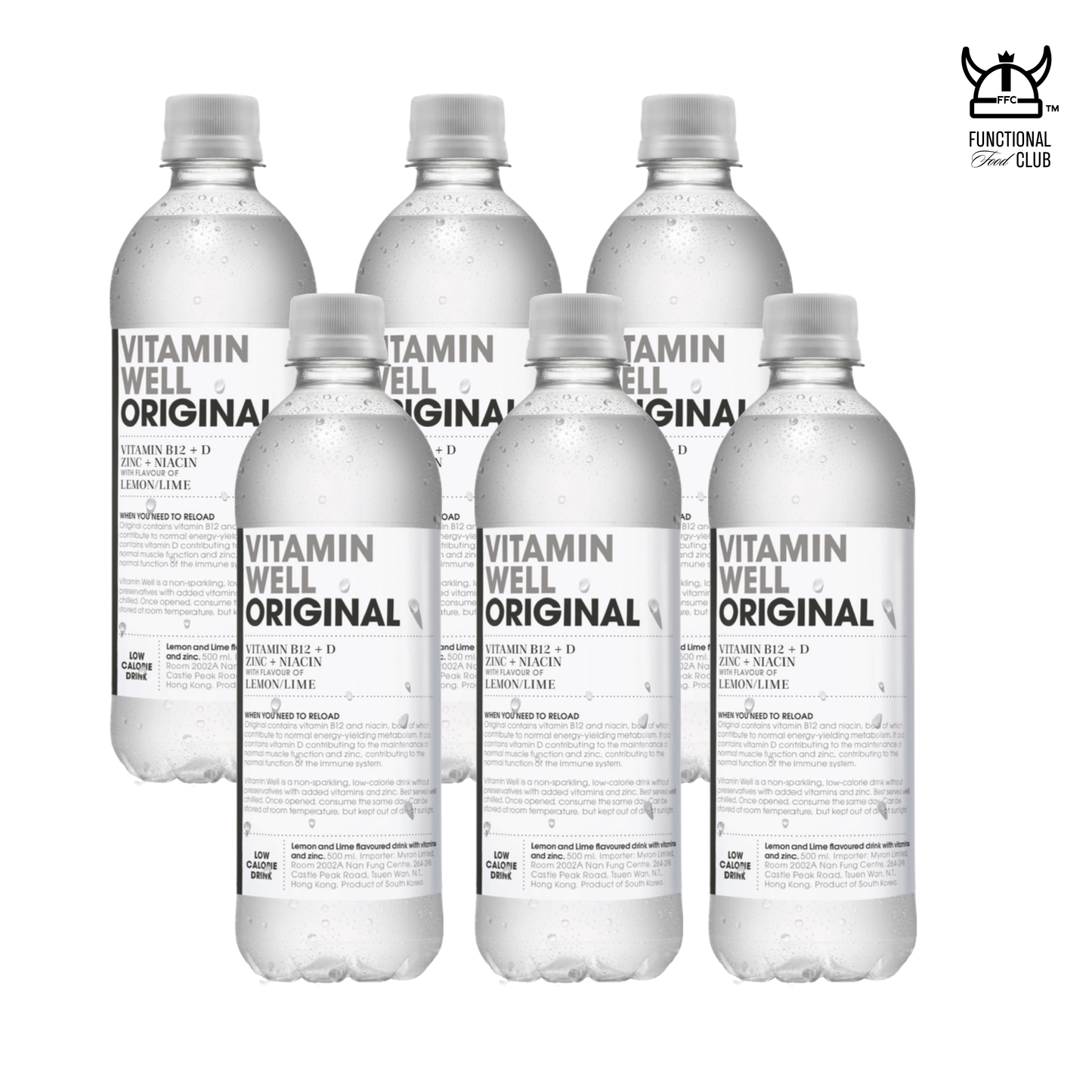 Vitamin Well Original 500ml - 6 bottles/ 1 carton