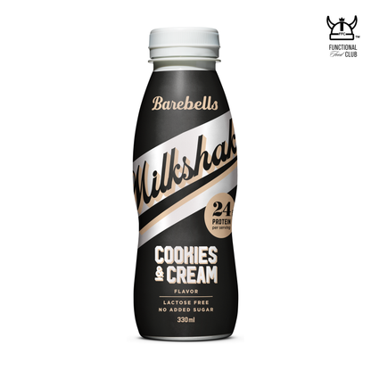 Barebells Lactose Free & No Added Sugar Milkshake- Cookies & Cream