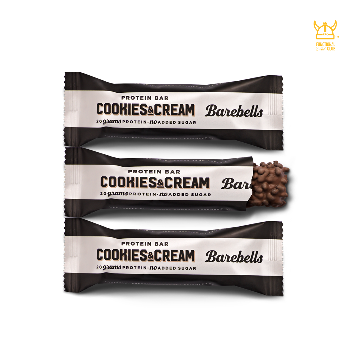 Barebells Protein Bars - Cookies & Cream (3 Bars)