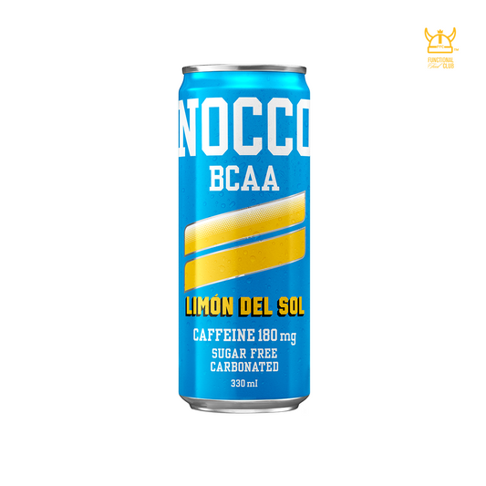 NOCCO BCAA Multi-vitamins Performance Drink - Limón Del Sol (Caffeinated) 1 Can