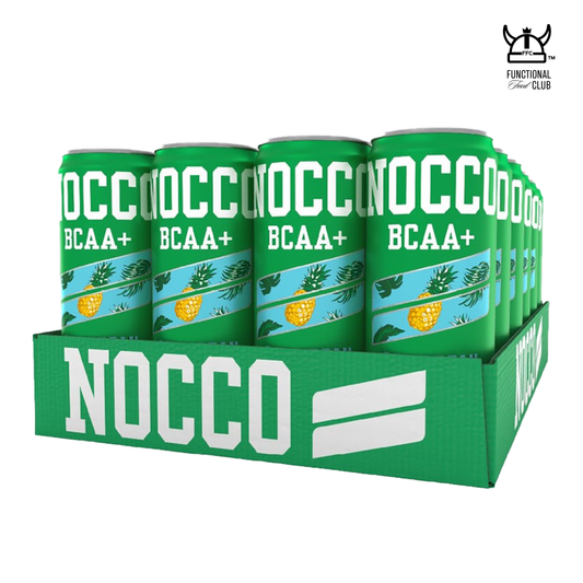 NOCCO BCAA Multi-vitamins Performance Drink - Caribbean ( Non-caffeinated) 24 Cans