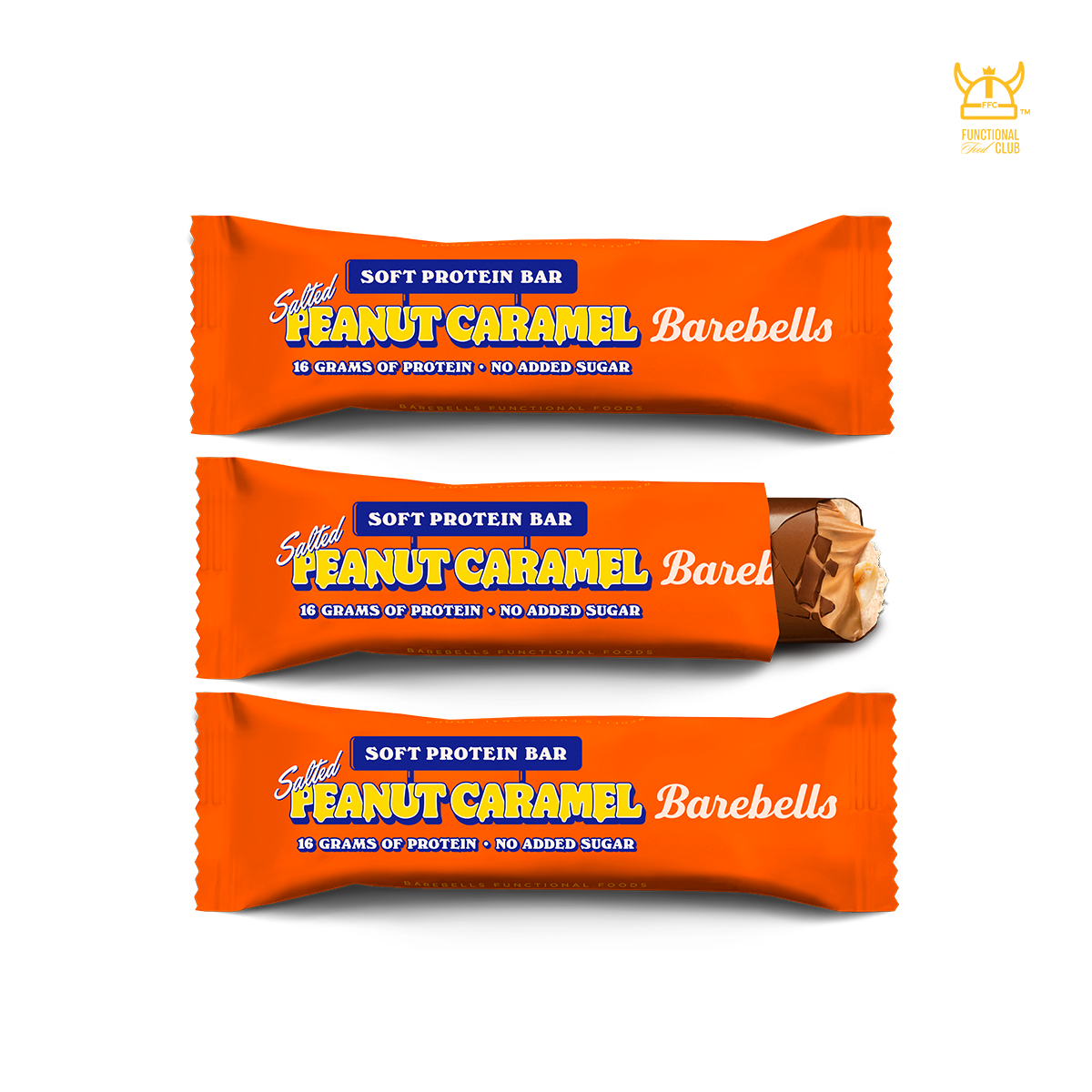 Barebells Soft Protein Bar ( NEW ) - Salted Peanut Caramel (3 Bars)