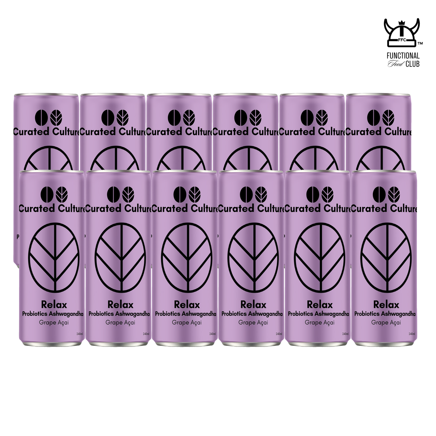 CURATED CULTURE - RELAX GRAPE ACAI
