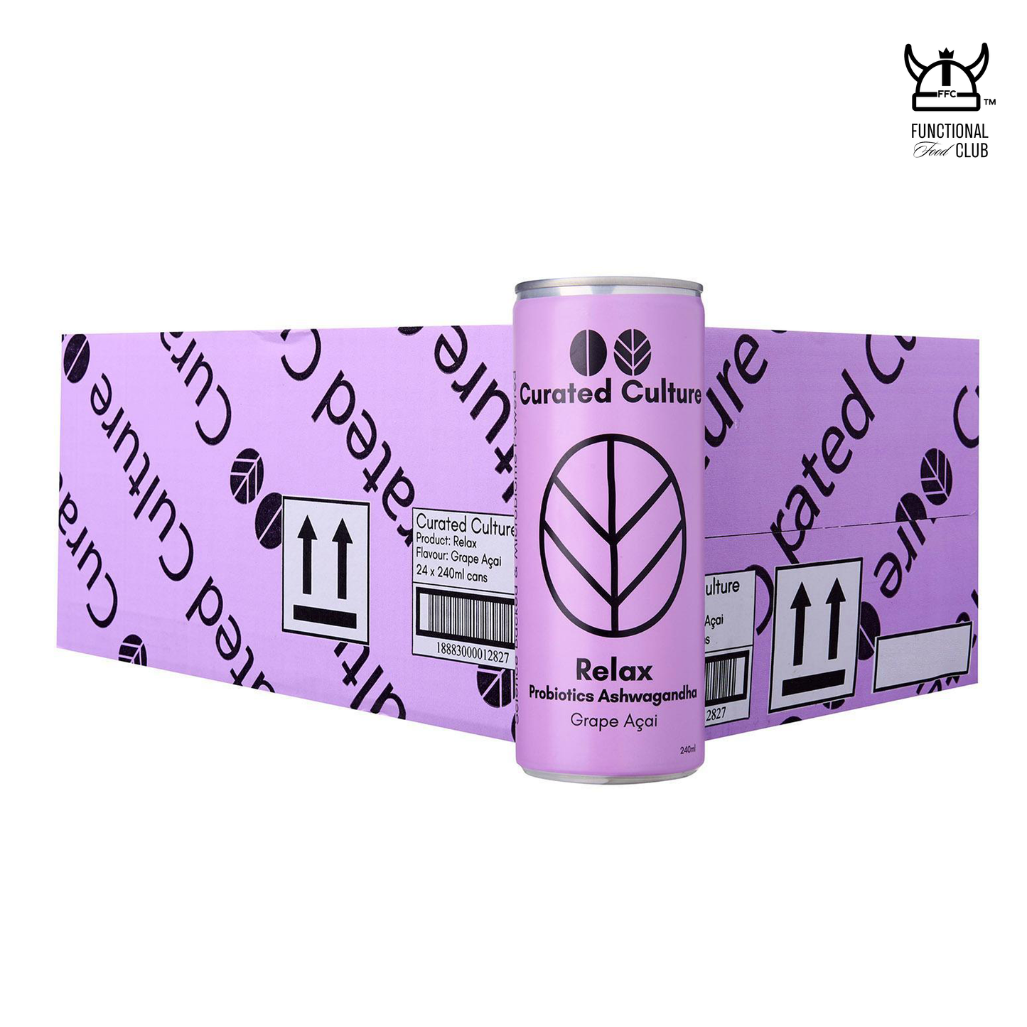 CURATED CULTURE - RELAX GRAPE ACAI