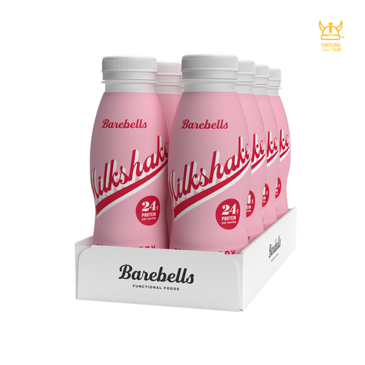 [Barebells] Lactose Free & No Added Sugar Milkshake- Strawberry (1 carton= 8 bottles)