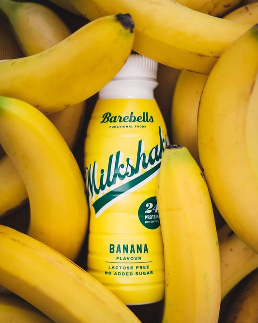 * SUPER SAVING * Sweden Barebells Lactose Free & No Added Sugar Milkshake- Banana ( 1 carton= 8 bottles ) * While stocks last
