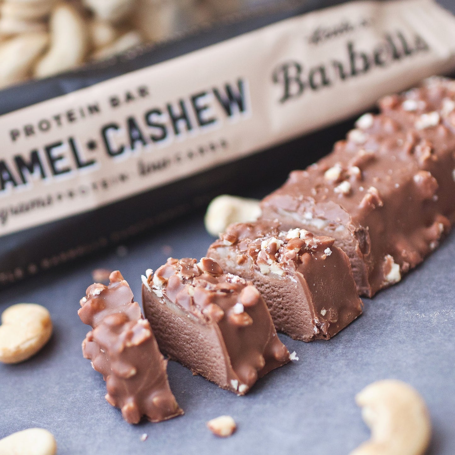 Barebells Protein Bars - Caramel Cashew (1 Box - 12 bars) - Functional Food Club