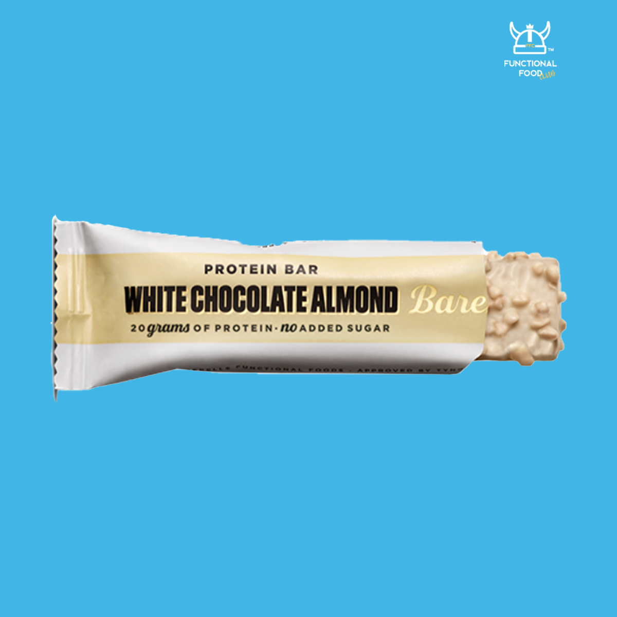 Barebells Protein Bar - White Chocolate Almond - 1 bar